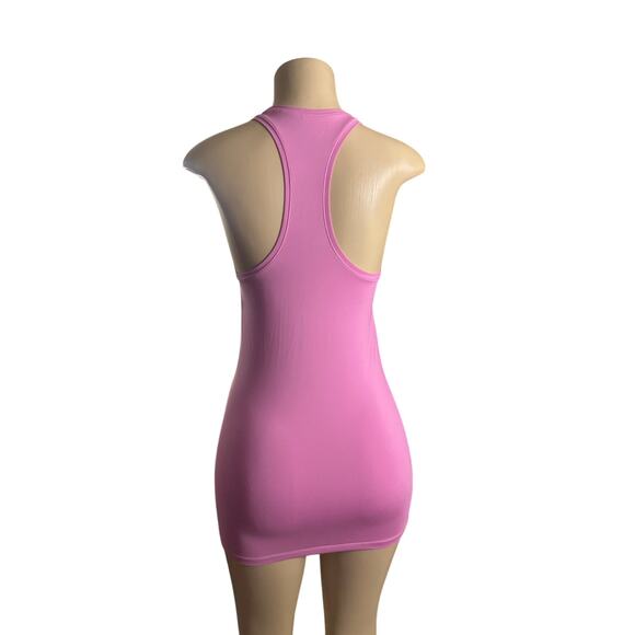 Women XS Athleta Pink Shanti Tank Top PowerVita Racerback 405070 Yoga Run - Picture 4 of 6